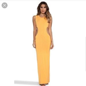 Indah twist cutout dress